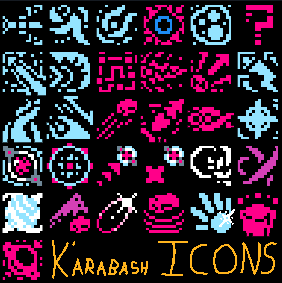 Icons for K'arabash Wizard Retexture