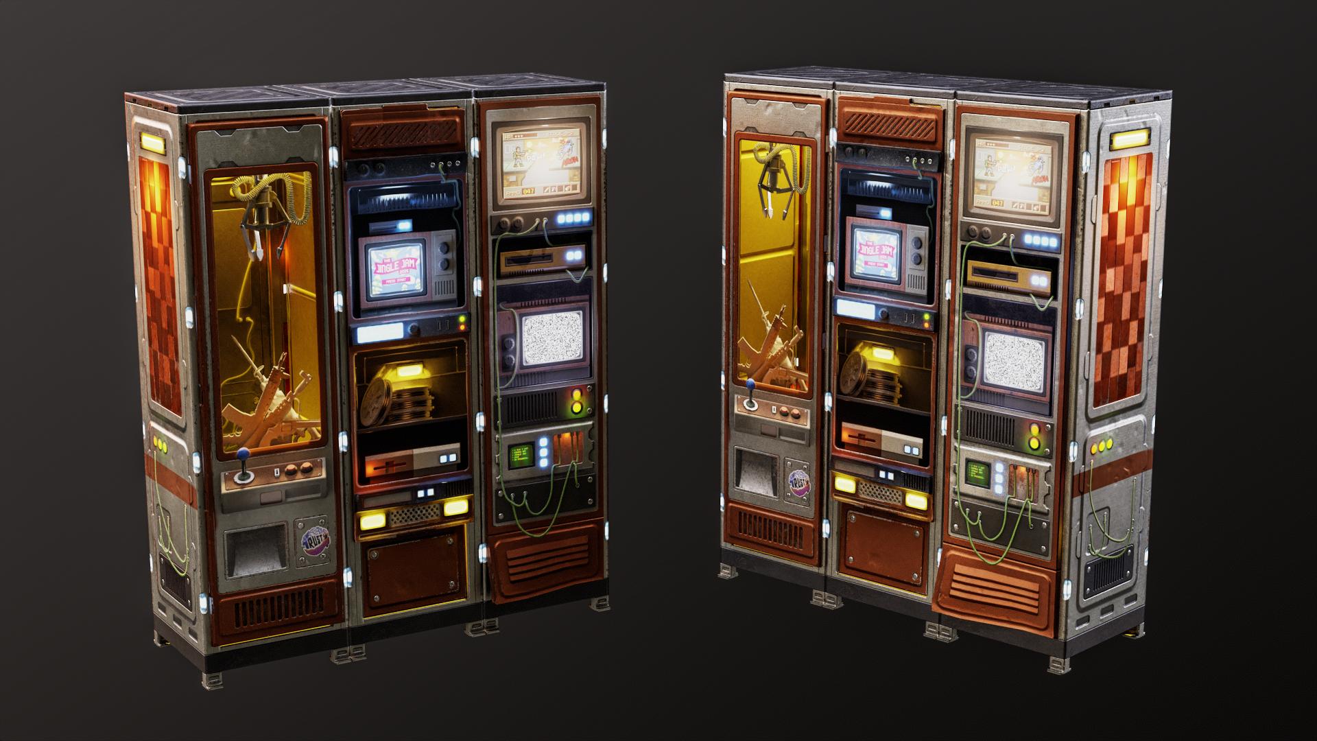 Trust in Rust Arcade Locker
