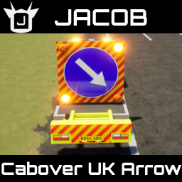 2005 Jacob Cabover Arrow Board Truck (UK)