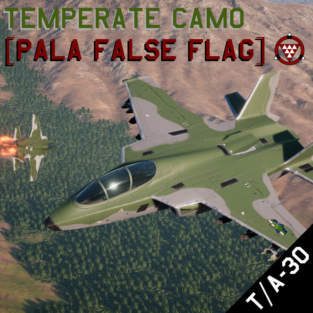 PALA Temperate Camo False Flag - T/A-30
