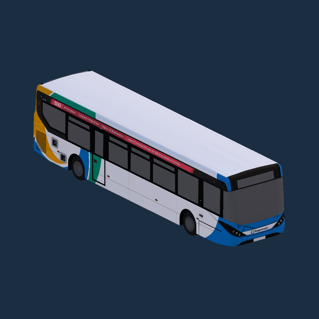 Stagecoach South Route 500 E200MMC 11.5 (26143)