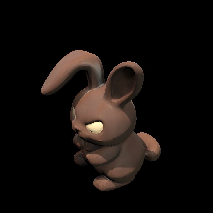 Hollow Chocolate Bunny evil