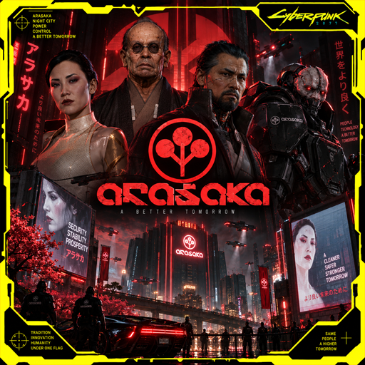 [C77] Arasaka Family and Corps (PM/NPC/Hands) preview
