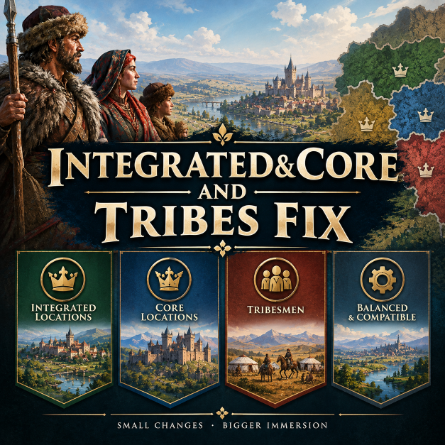 Integrated&Core and Tribes Fix 整合、核心与部落民 preview