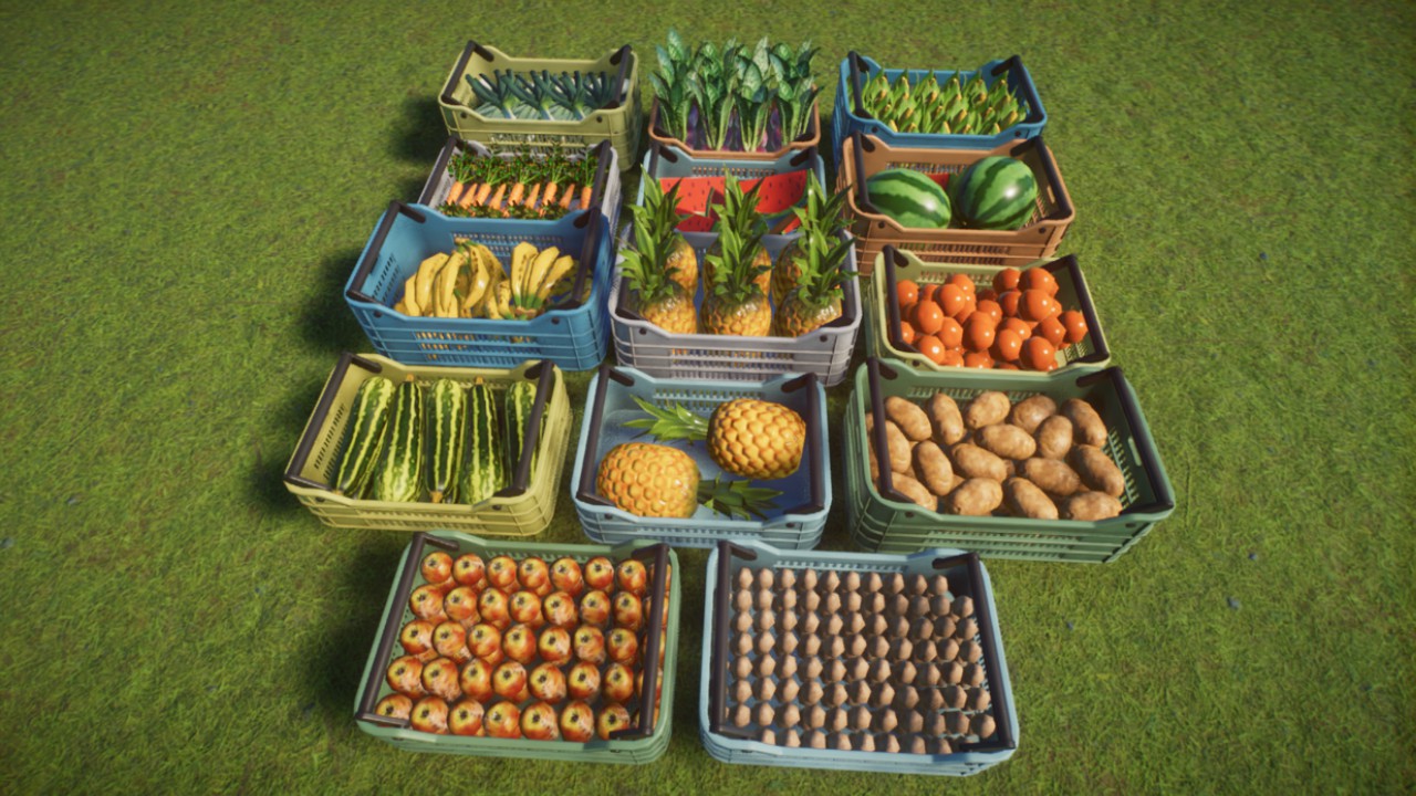 Full Food Crate Set