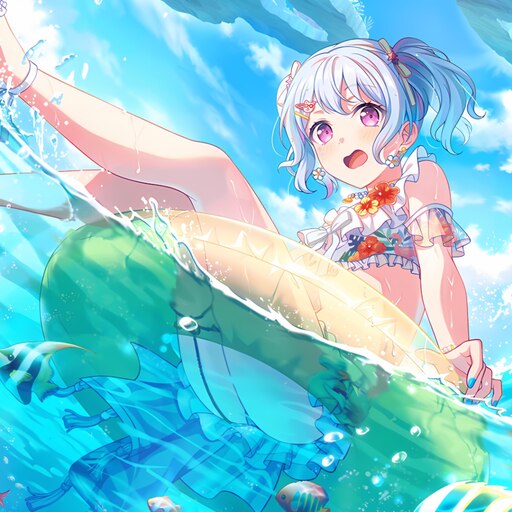 松原花音 Steam Workshop::Bang Dream 松原花音Kanon 1793card