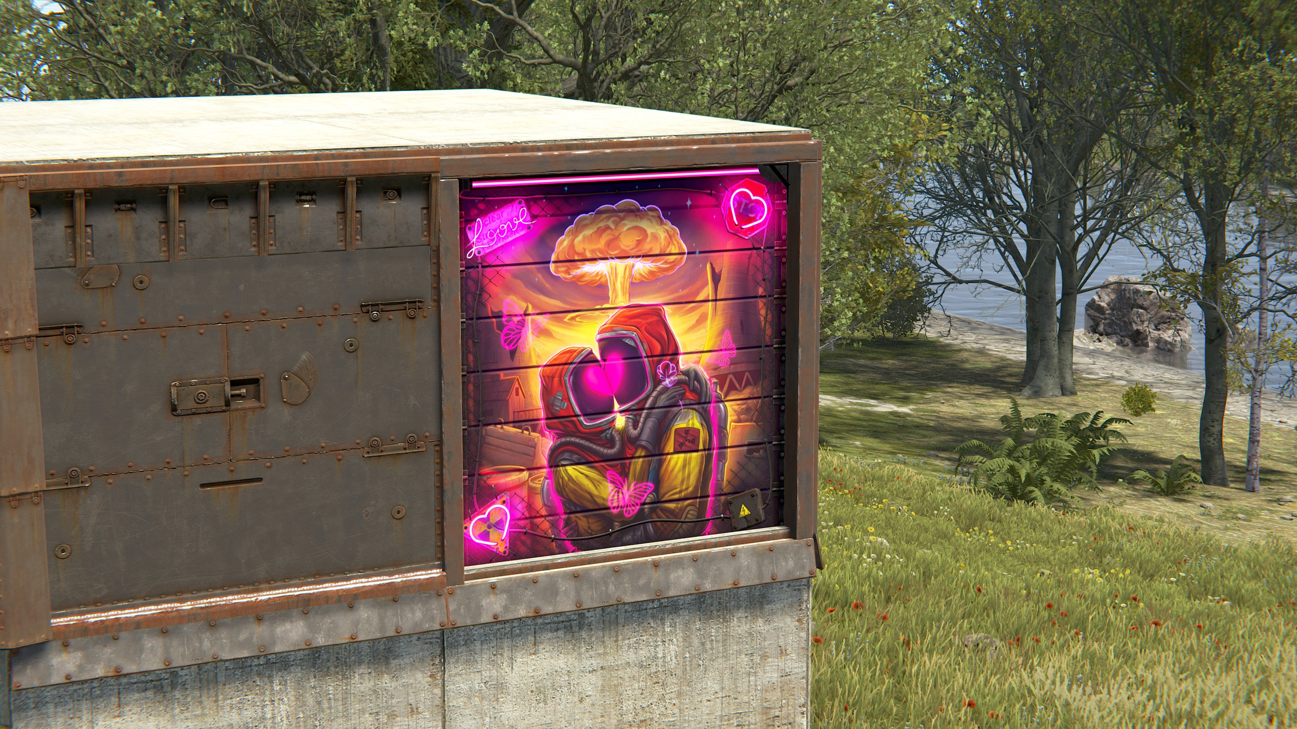 Atomic Ever After Garage Door thumbnail 9