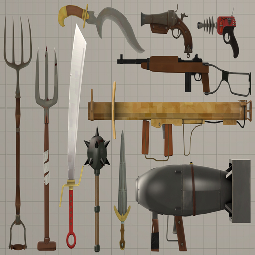 Team Fortress 2 Enhanced Weapons Pack #21 (Props)