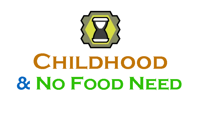 Eternal Childhood & Sustenance-free - Genes: Ageless at Age 13 and No Food Need mod preview for RimWorld