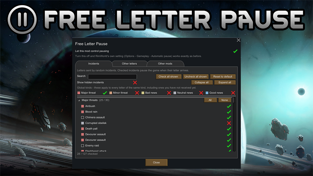 [WG] Free Letter Pause