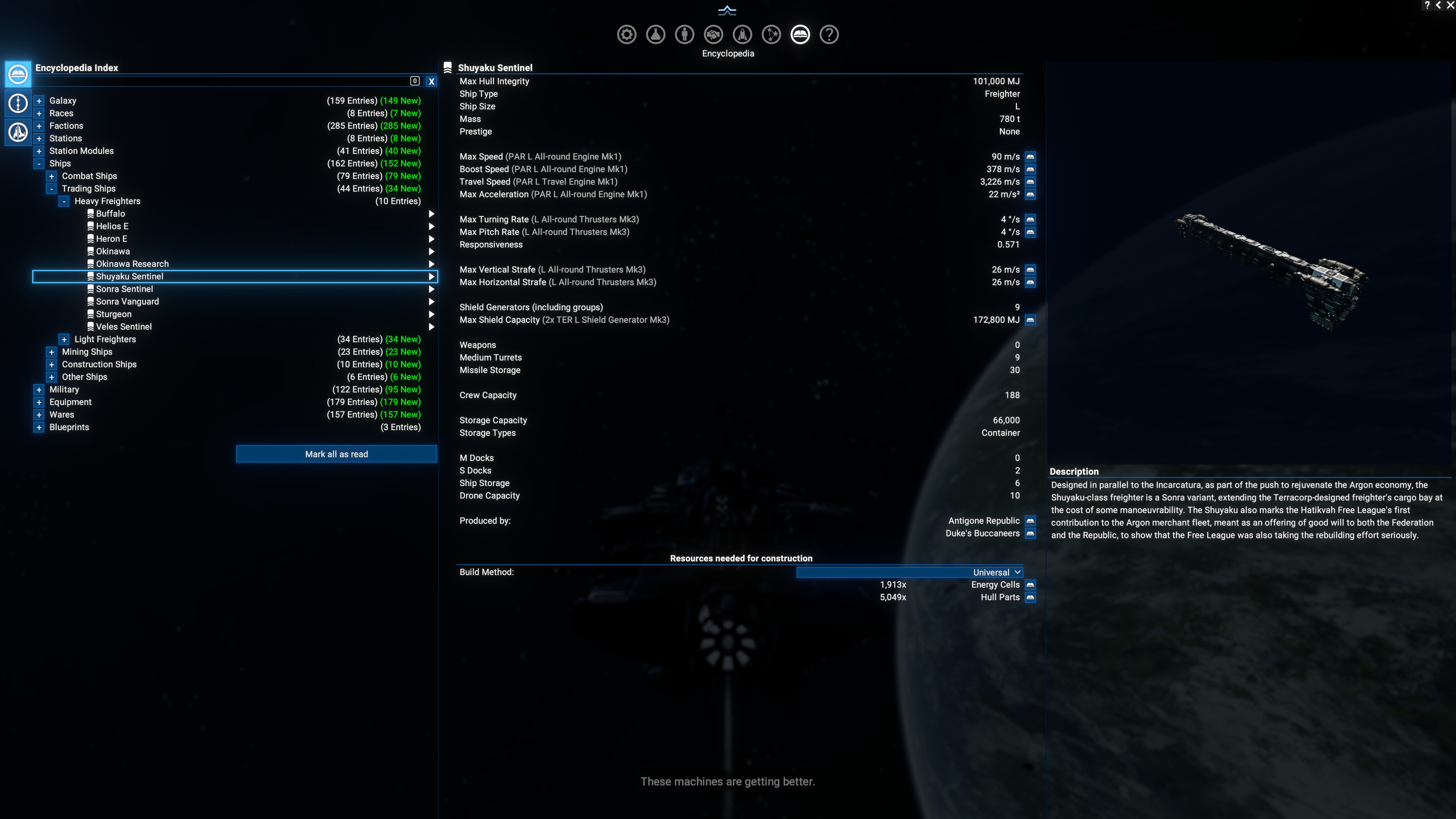 Cargo Rebalance by Mass