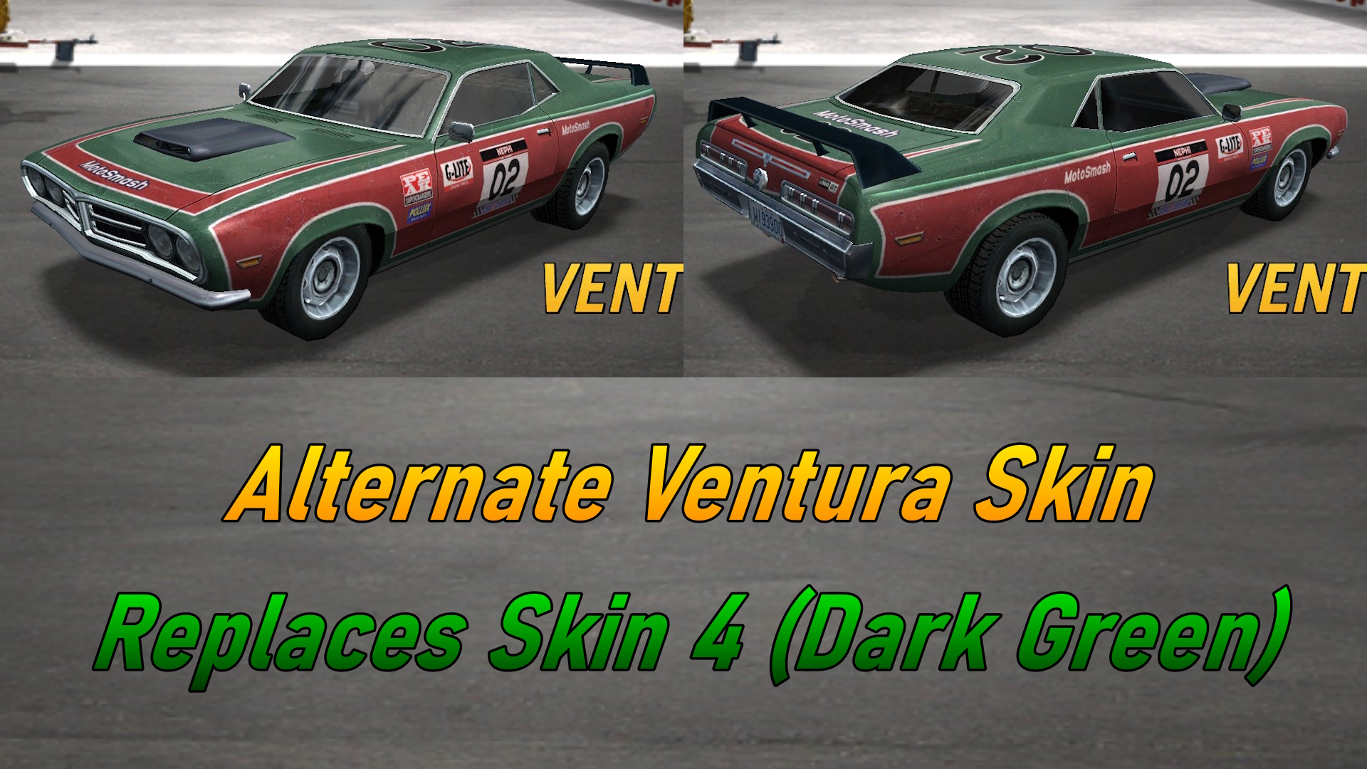 Green And Red Ventura Skin
