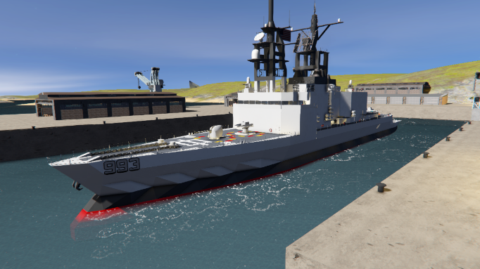 [USN] USS DDG-993 'Kidd' Destroyer  1985
