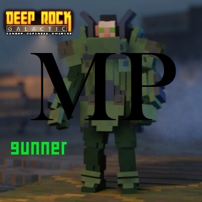 Gunner Character (Deep Rock Galactic) Multiplayer preview