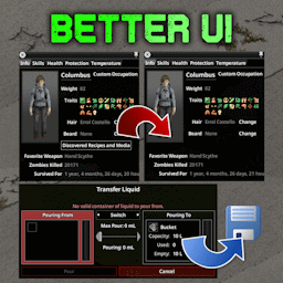 Better User Interface
