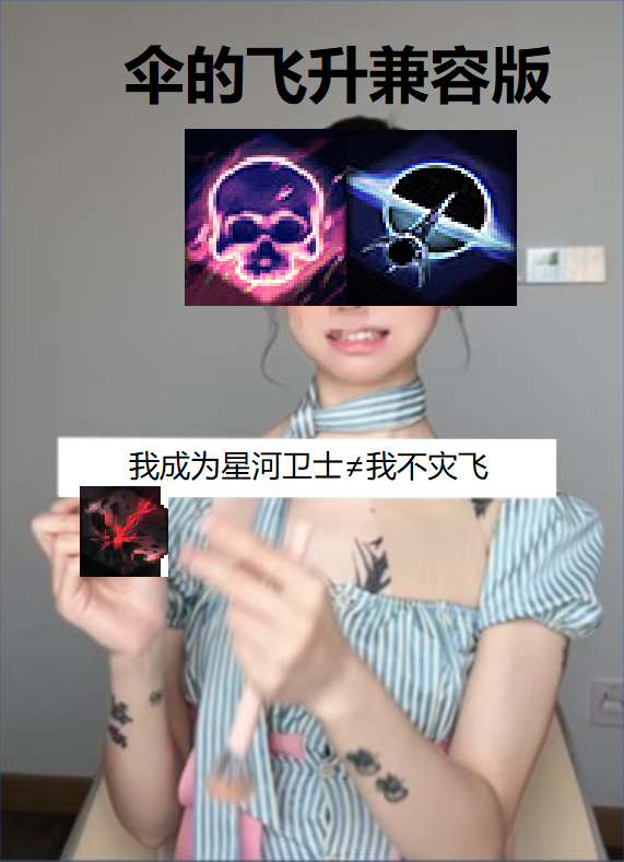 我星河卫士≠我不灾飞——伞的飞升兼容版
