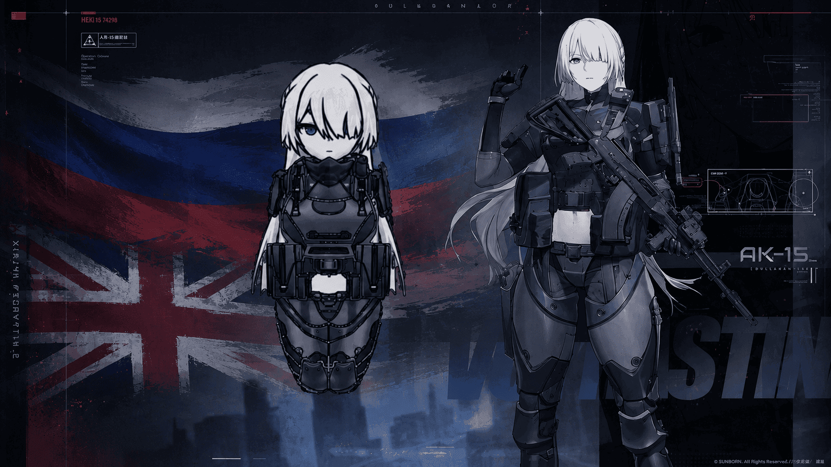 GFL2 Voymastina / AK-15 Русский и английский языки