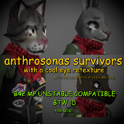 (outdated) Anthrosona Survivors (B42.13 MP) – Project Zomboid Mod