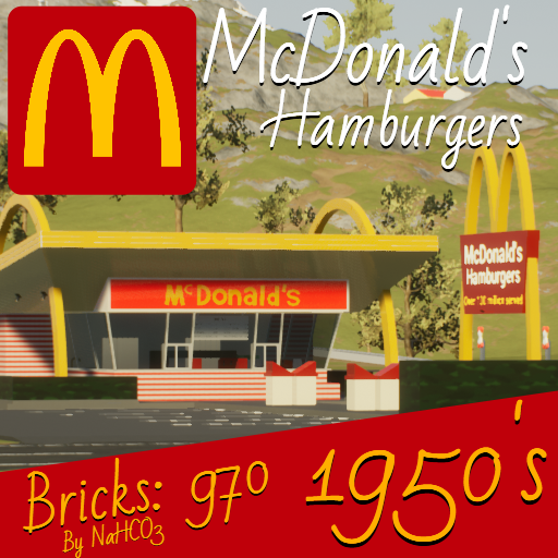 1950's McDonald's Hamburgers