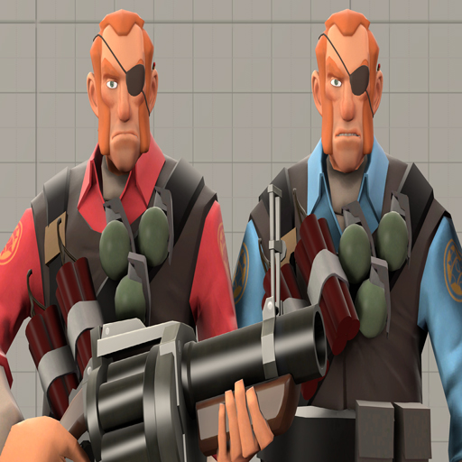 Team Fortress 2 Enhanced Beta Demoman (Ragdoll)
