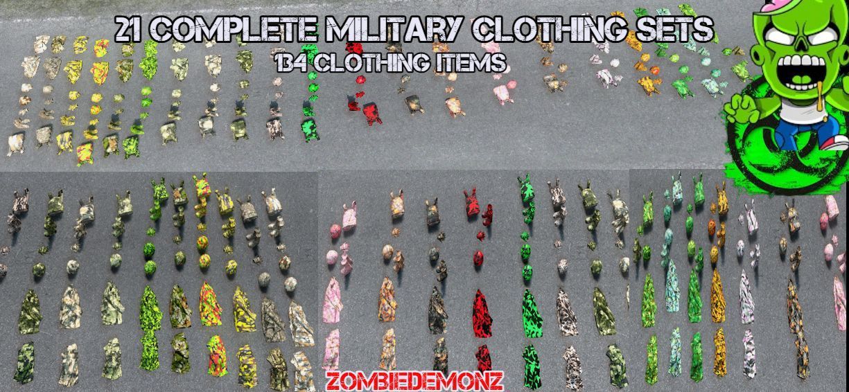Demonz_21 complete usmc clothing kits