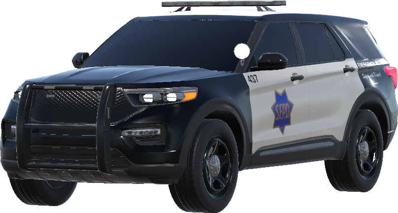 San Francisco Police (SFPD) CA,  Car 437