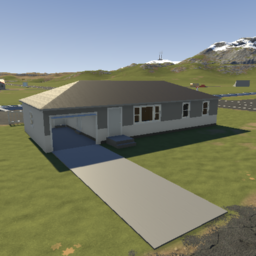 1950s 3 bedroom ranch house (garlinghouse small homes no.5944) (unfurnished)