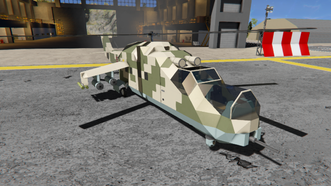 [ParallelWorld3.0] Mi-24 D/P/PV Utility Helicopter