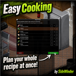 SideWinder's Easy Cooking preview