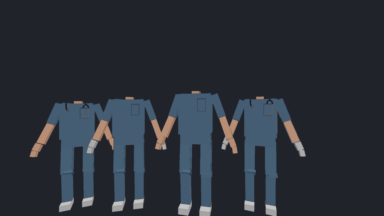 The Scalpels Edge Nurses NPC Textures
