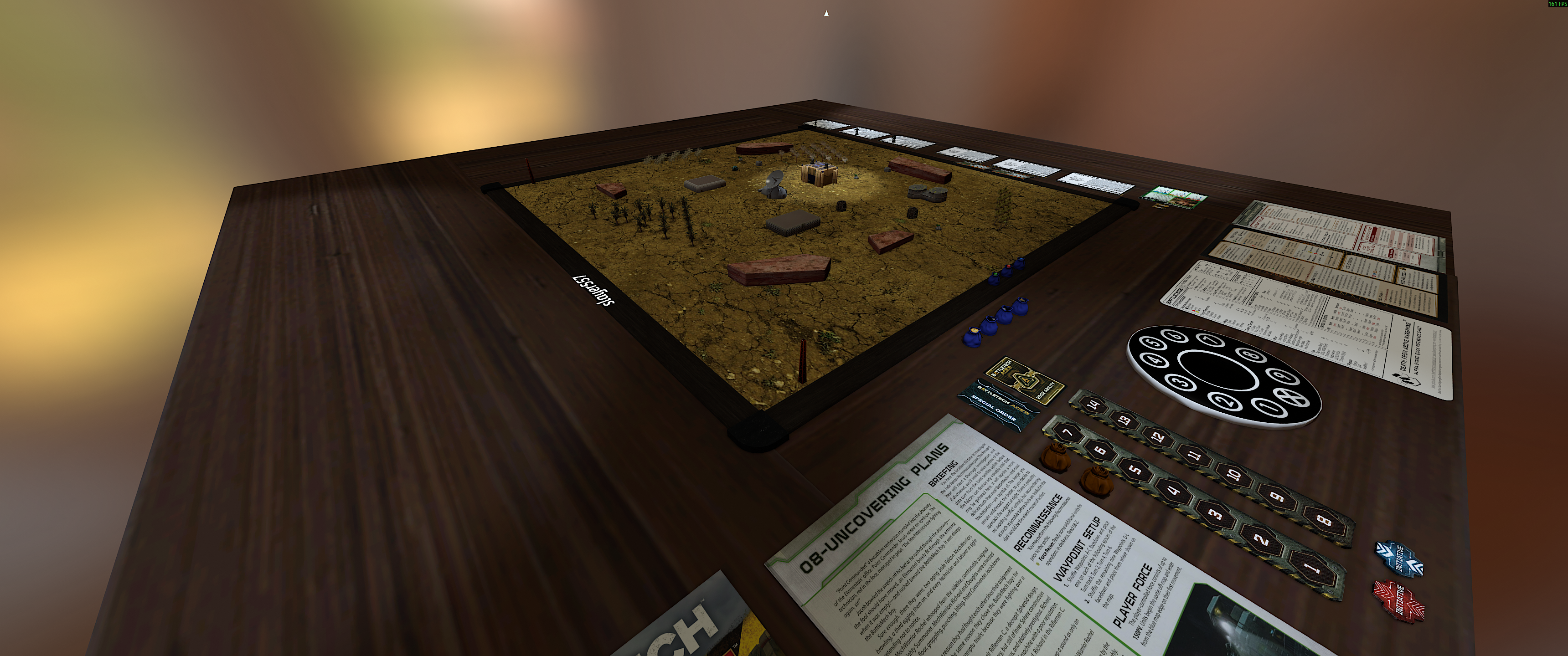Battletech Aces Scouring Sands Campaign: Scenario 08 - Uncovering Plans