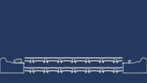 beeg thin steel-less bridge