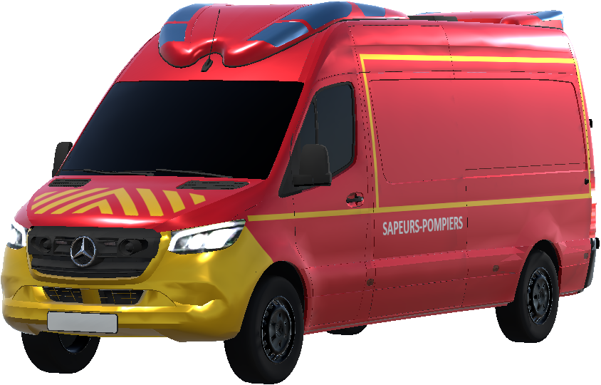 MB SPRINTER POMPIERS FRANCE VTU