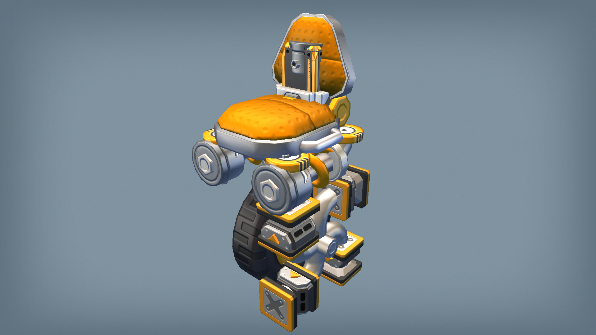 The Smallest Piston Monowheel ever