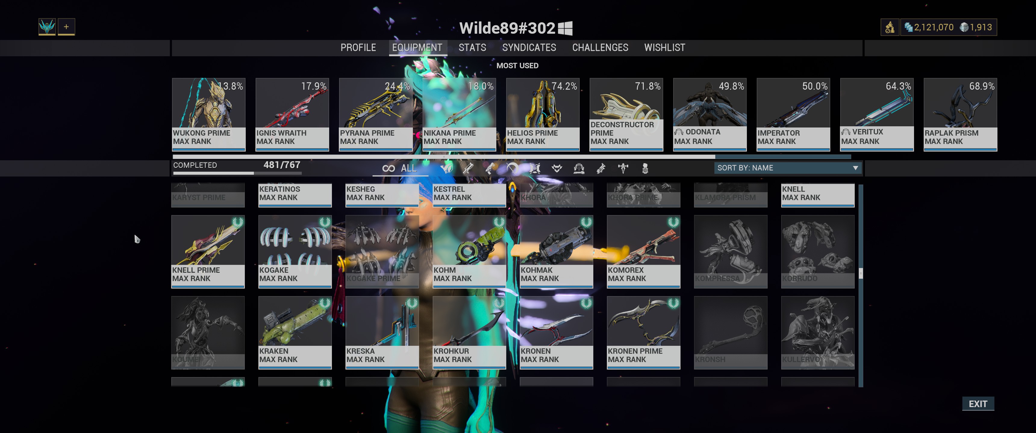 Archon Weapons do not appear in Codex or Profile lists - General