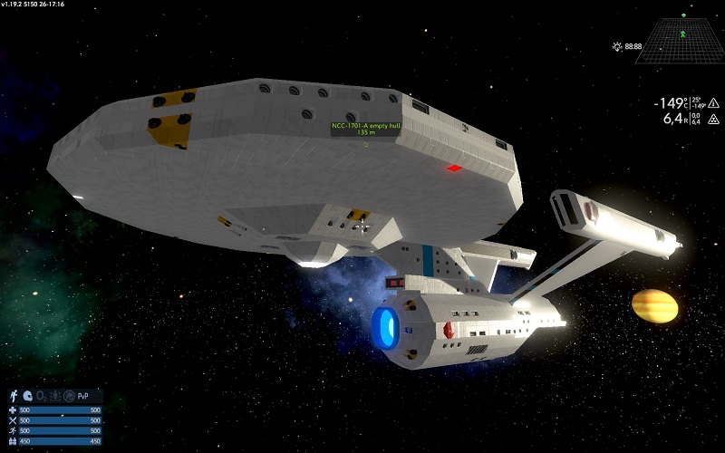 NCC-1701-A empty hull preview