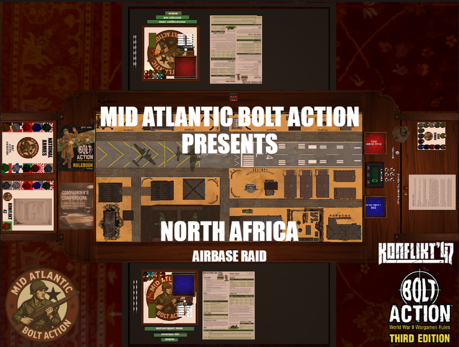 Mid Atlantic Bolt Action North Africa Airbase Raid