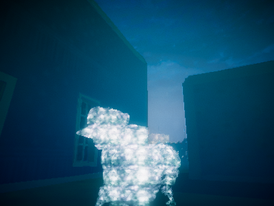 escape from the neighbor's house