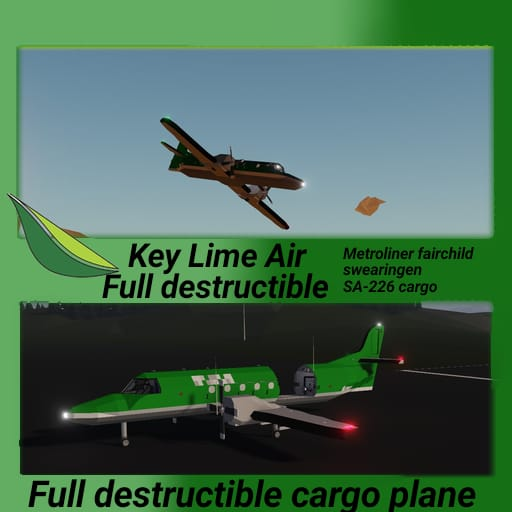 Fairchild Swearingen Metroliner SA-226 Cargo Key Lime Air (DESTRUCTIBLE)