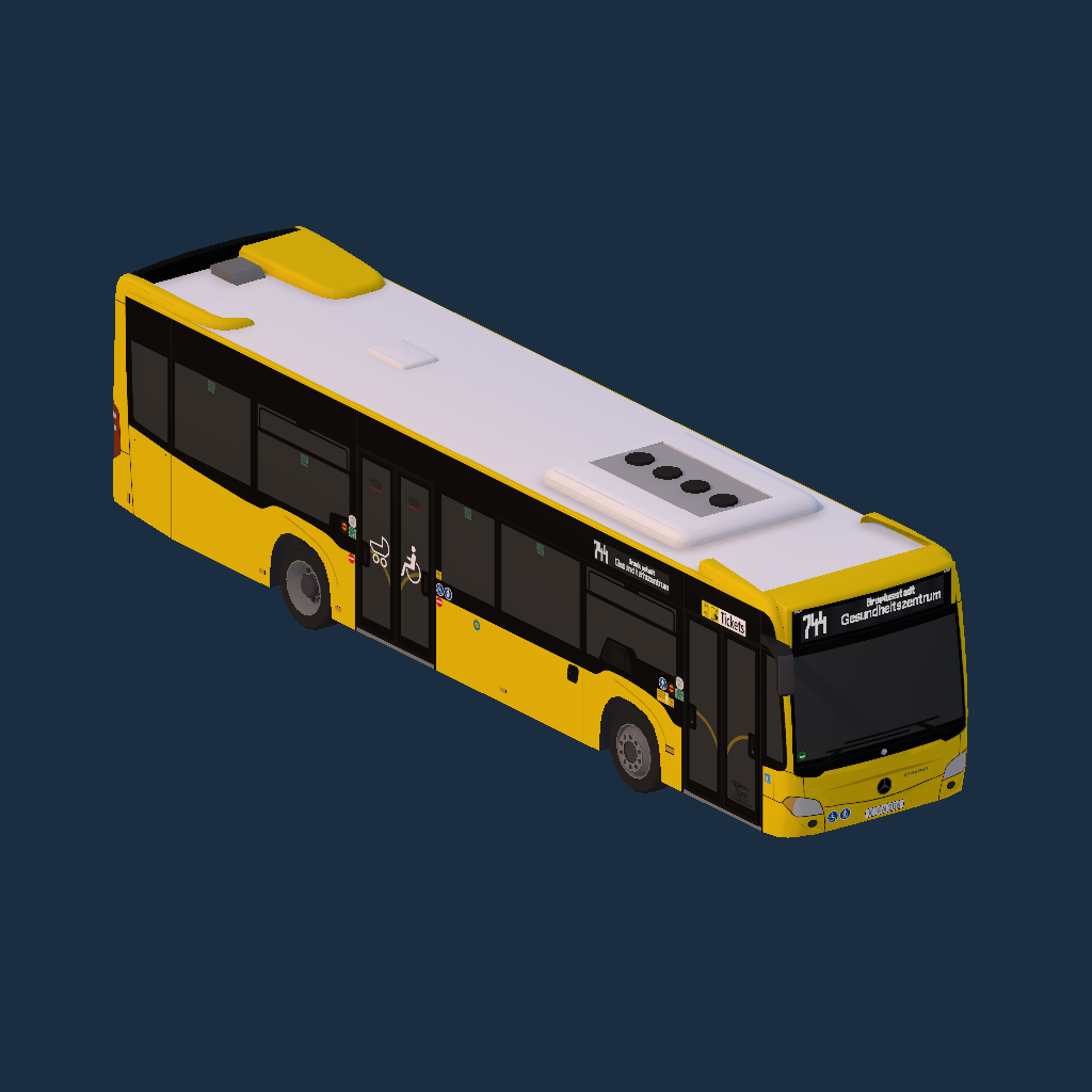 Schröder Reisen (BVG Sub) - MB C2 (Euro VI) '12 - Pizza Bulls HW
