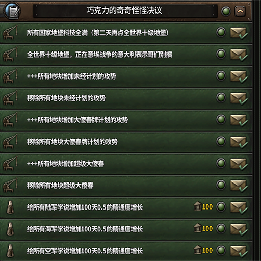 巧克力奇奇怪怪决议