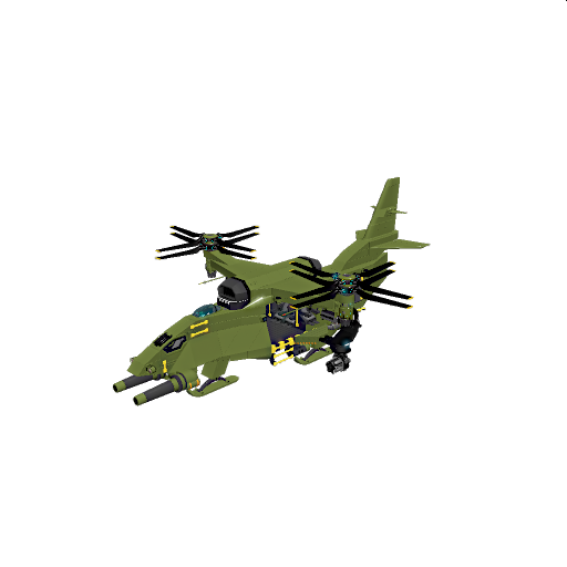 K35-TR4L Kestral Attack Helicopter