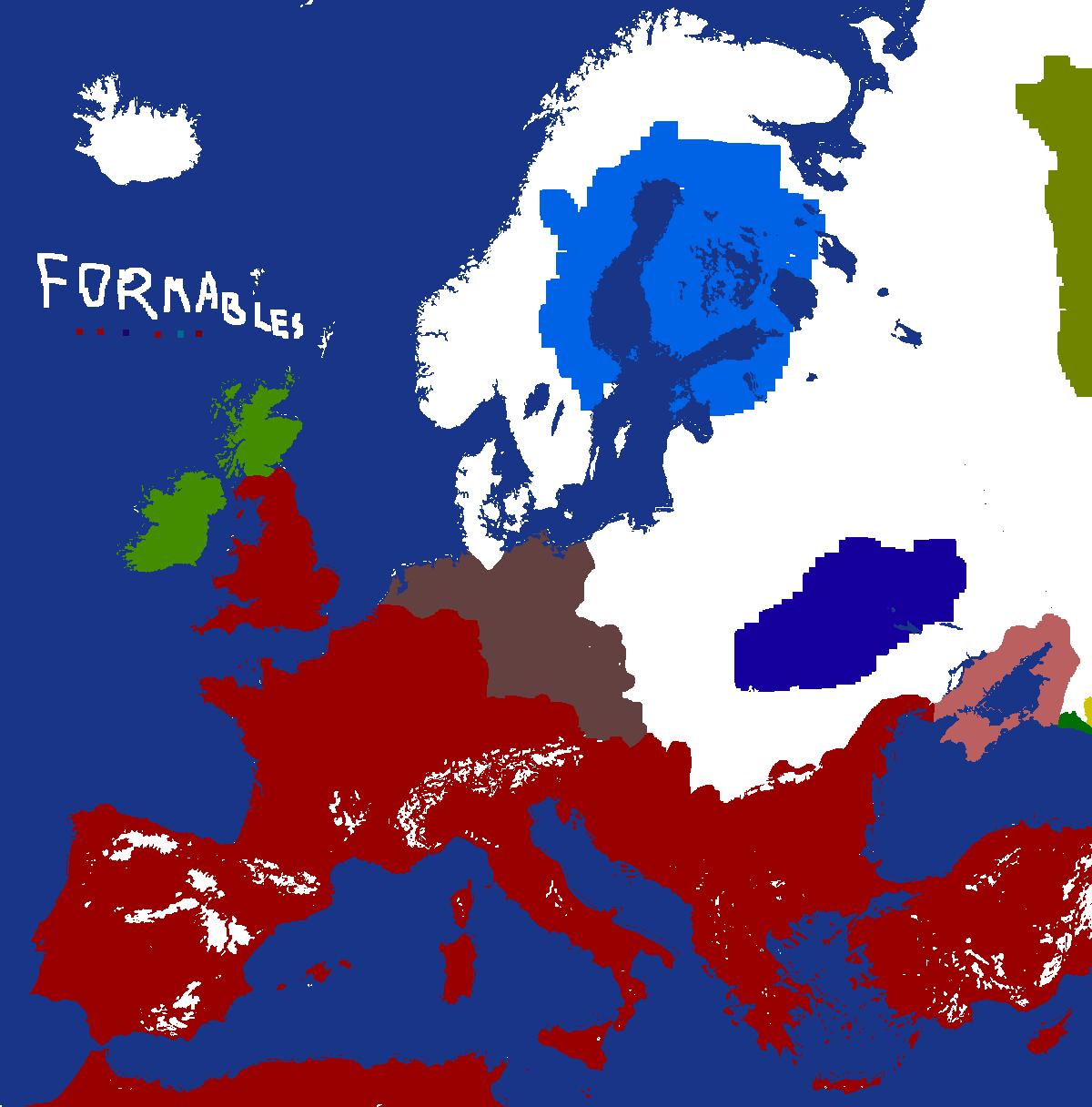 Europe-177 AD The Height of Rome