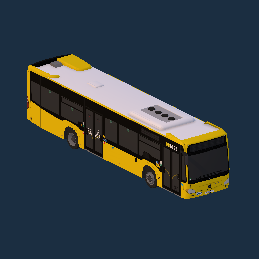Schröder Reisen (BVG Sub) - MB C2 (Euro VI) '12 - Atala Mahlsdorf HW + Rewe TB