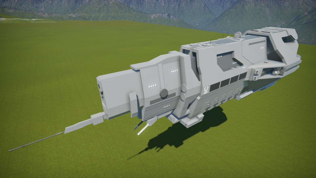 Halo Autumn-class heavy cruiser