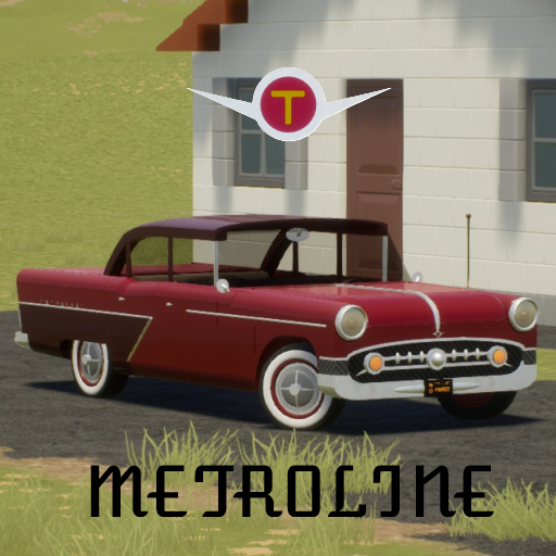 Troubadour metroline sedan 1955 2 tone