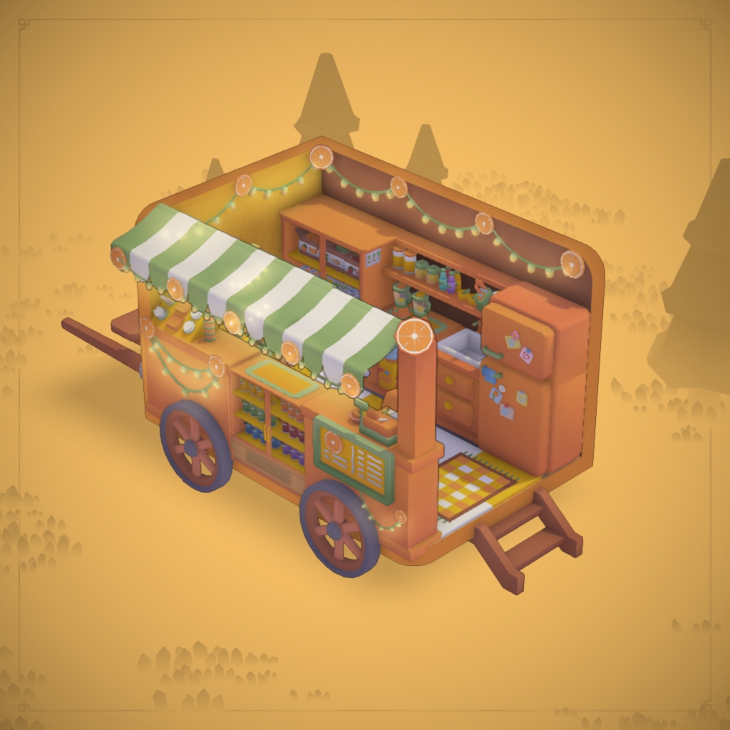 orange blossom's juice truck