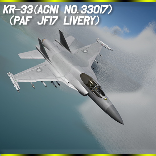 KR-33(Agni No. 33017)( PAF JF17 livery) preview
