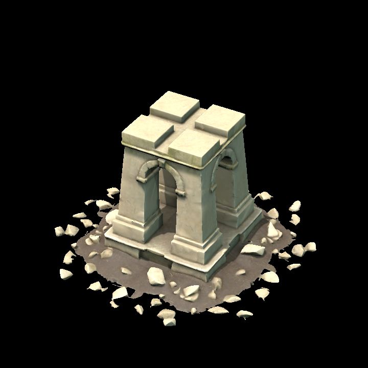 Ruined monument