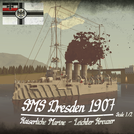 SMS Dresden 1907 preview